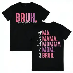 Mama Mommy Mom Bruh Sweatshirt, Funny Mom Hoodie, Mother's Day Shirt, Mom Era Tshirt, Gift for Mom