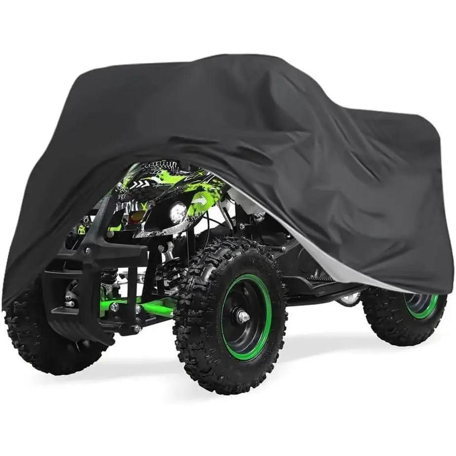 ATV Covers Waterproof 4 Wheeler Covers Quad Covers Used for Polaris Yamaha Suzuki Honda Kawasaki Kart Motorcycle Motorbike