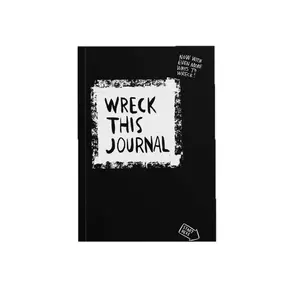 Cross-Border Creative Notebook, Wreck This Journal Graffiti Diary, Tear-Proof Design, Ideal for Writing & Drawing, Perfect Gift Idea