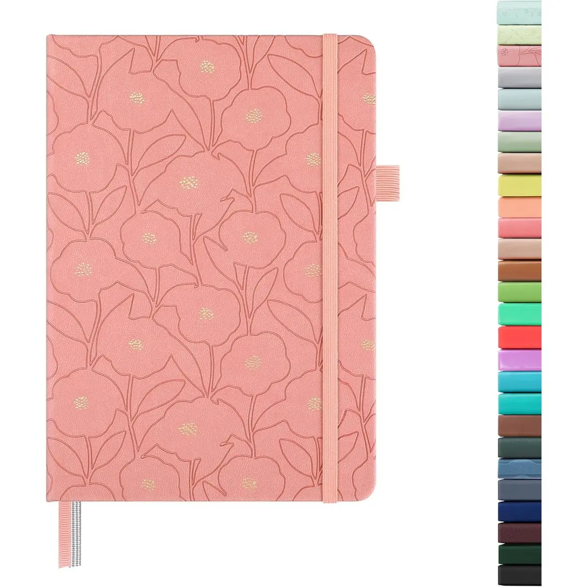 r.Peach Pink with Pattern