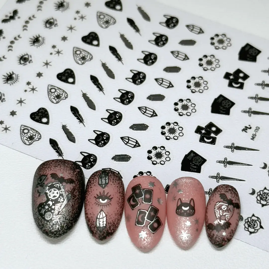 Future Predictions (MS-110) - Nail Art Sticker Future Predictions (MS-110) - Nail Art Sticker