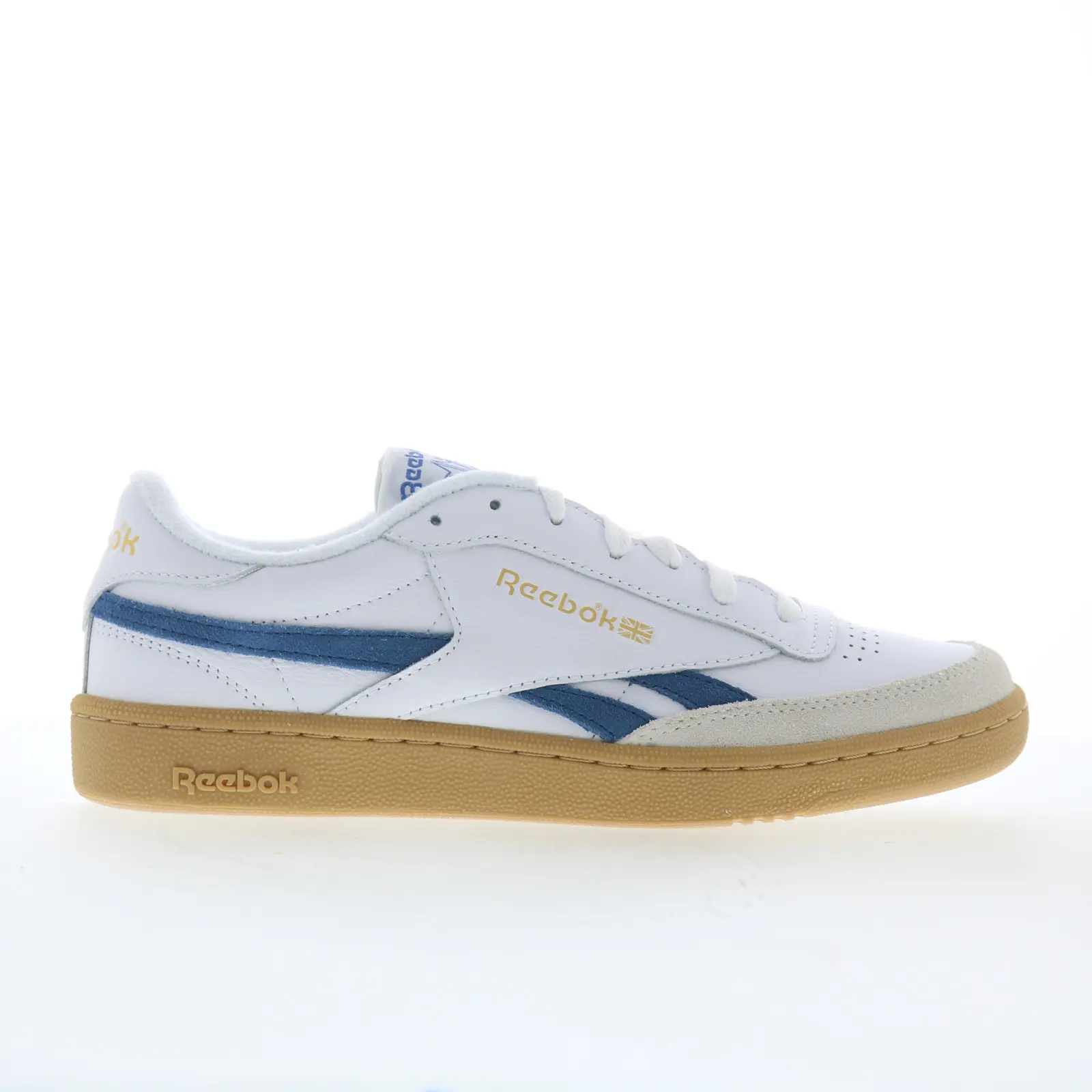 Reebok Club C Revenge Vintage Mens White Leather Lifestyle Sneakers Shoes