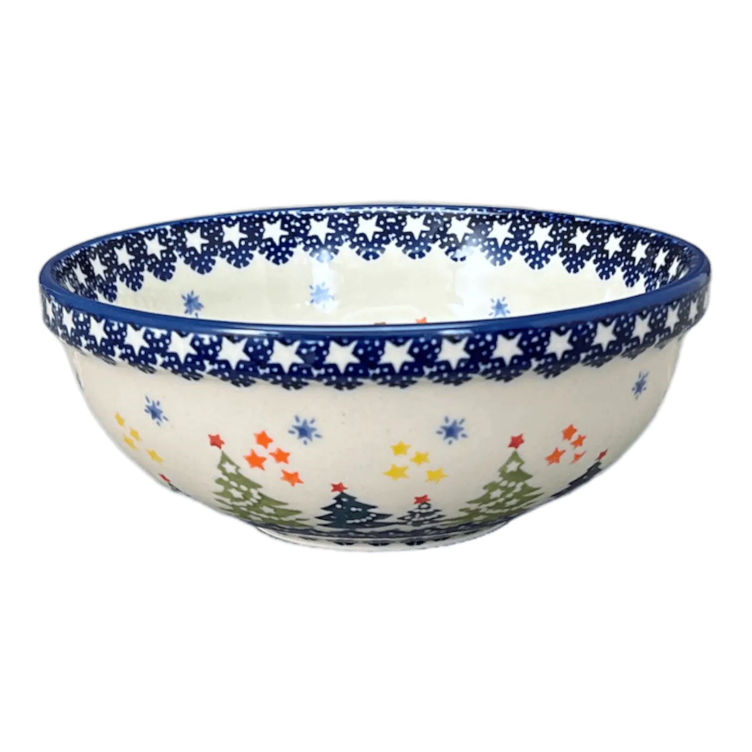Bowl, Round, 6" in "Festive Forest" by Manufaktura | M089U-INS6