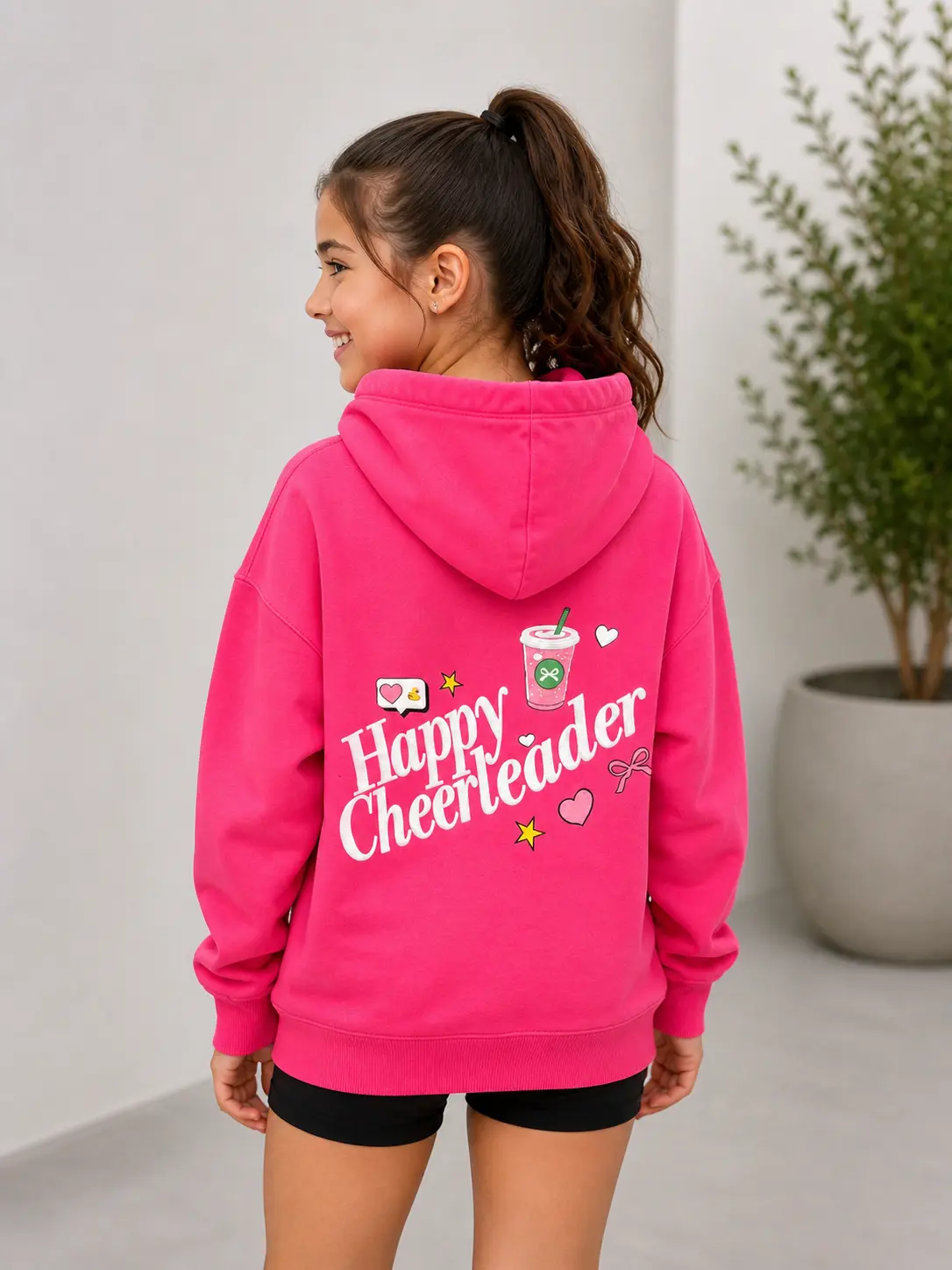 Happy Cheerleader Hoodie