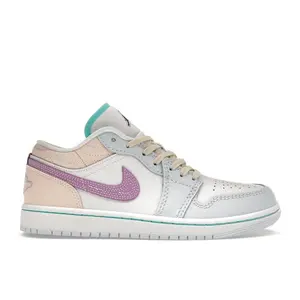 Jordan Women's 1 Low Multi-Color Sashiko Basketball Shoes, from StockX