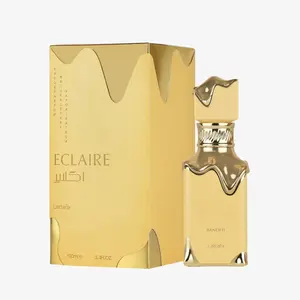 Lattafa Eclaire Banoffi - Gourmand Sweet Fruity Musky Eau de Parfum Spray Long Lasting Fragrance for Women 3.4 Ounce 100 ml
