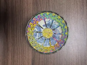 Iridescent Dragon Motif Royal Teacup-CL