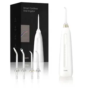 Bixdo P50 Pro Water Dental Flosser, Portable Cordless Oral Irrigator Rechargeable Travel Irrigation Cleaner IPX7 Waterproof Electric Waterflosser Flossing Machine for Teeth Cleaning