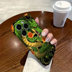 Anime Dragon Ball Son Goku Vegeta Phone Case Suitable for iPhone 17 16 15 14 13 12 11 Pro Max Air Plus Lens Protection Anti-Shock Hard PC Back Cover,  Shockproof Case, Anime Design, Durable Pc Material, Dragon Ball Collectors