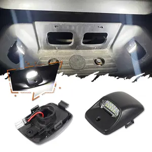 2pcs LED Car License Number Plate Lights Lamp Assembly Replacement For Toyota Tacoma 2005-2015 Tundra 2000-2013 Auto Parts Accessories