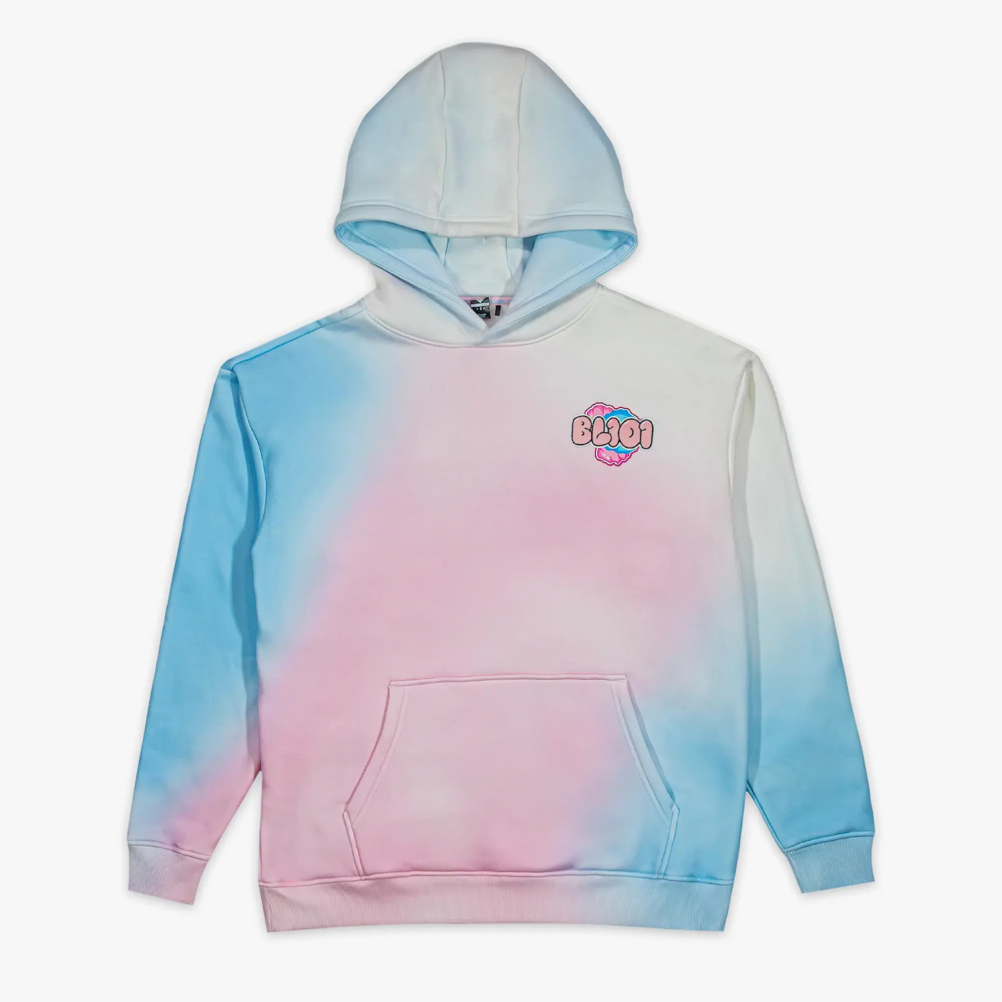 BL101 Cotton Candy Youth Hoodie Bubble Gumy For Youth Anđ Aldults