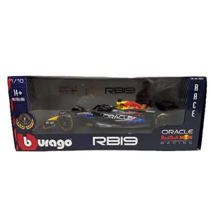 Bburago 1:18 Oracle Red Bull RB19 F1 Max Verstappen Austin GP Diecast Collectible with Diecast Wheels