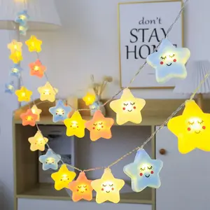 XINGX Rainbow Clouds String Children's Cute Room Layout Decoration Tent Lights Ambience Light