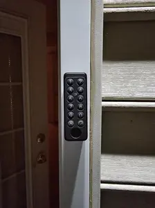 SwitchBot Smart Lock Pro, Keyless Entry Door Lock, Smart Door Lock Front Door, Electronic Smart Deadbolt, Fits Your Existing Deadbolt in Minutes, Add SwitchBot Hub2 to Support Matter, Alexa (Silver)