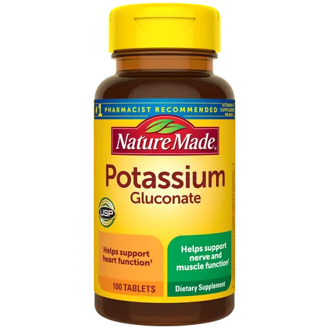 550 mg Potassium Gluconate Tablets