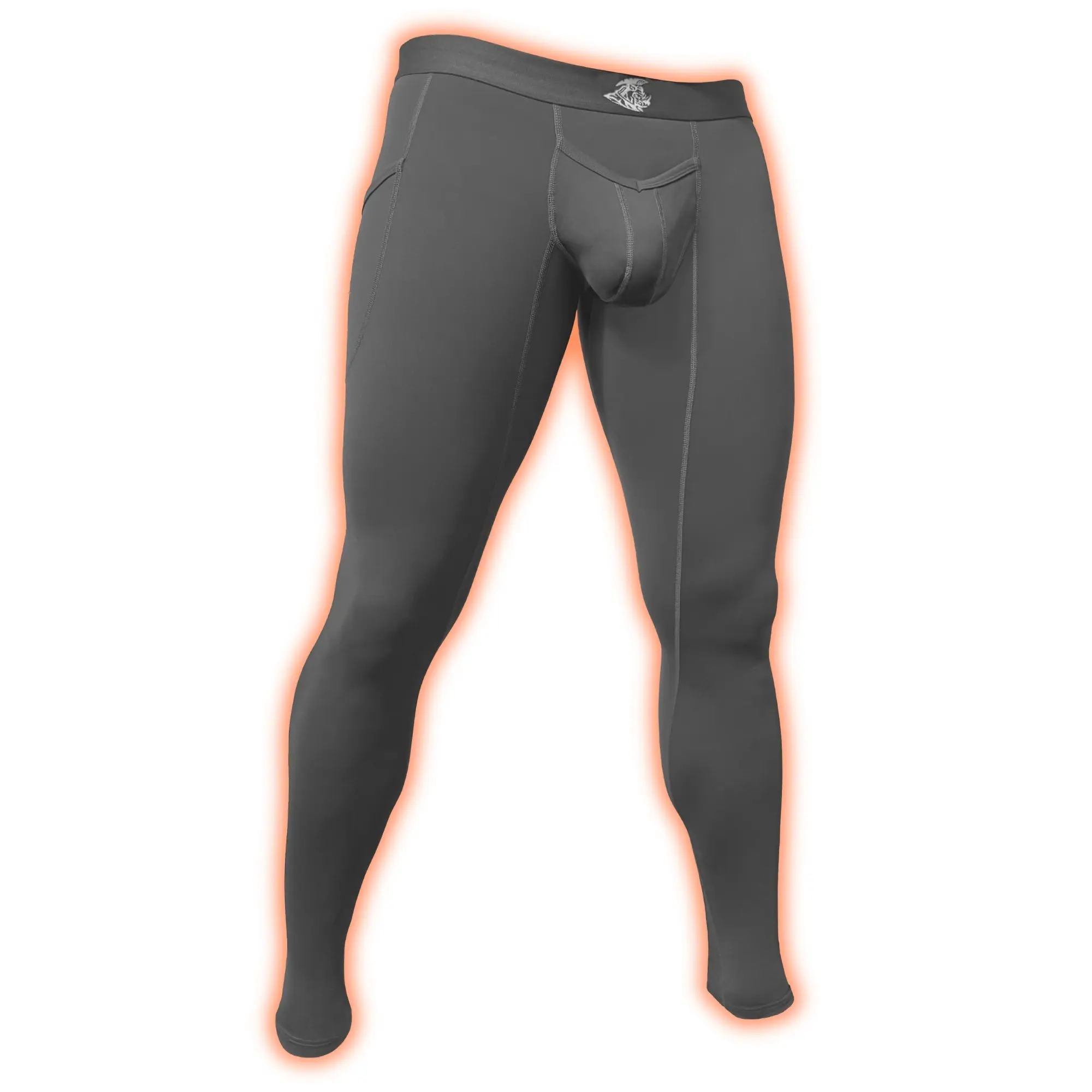 Modal 28in Leggings V Fly 1pk Gray Gym Sportswear Bottoms Fitness Training Pant