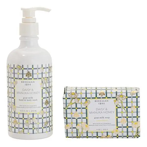 Beekman 1802 Goat Milk Body Cleansing Duo Daisy & Manuka