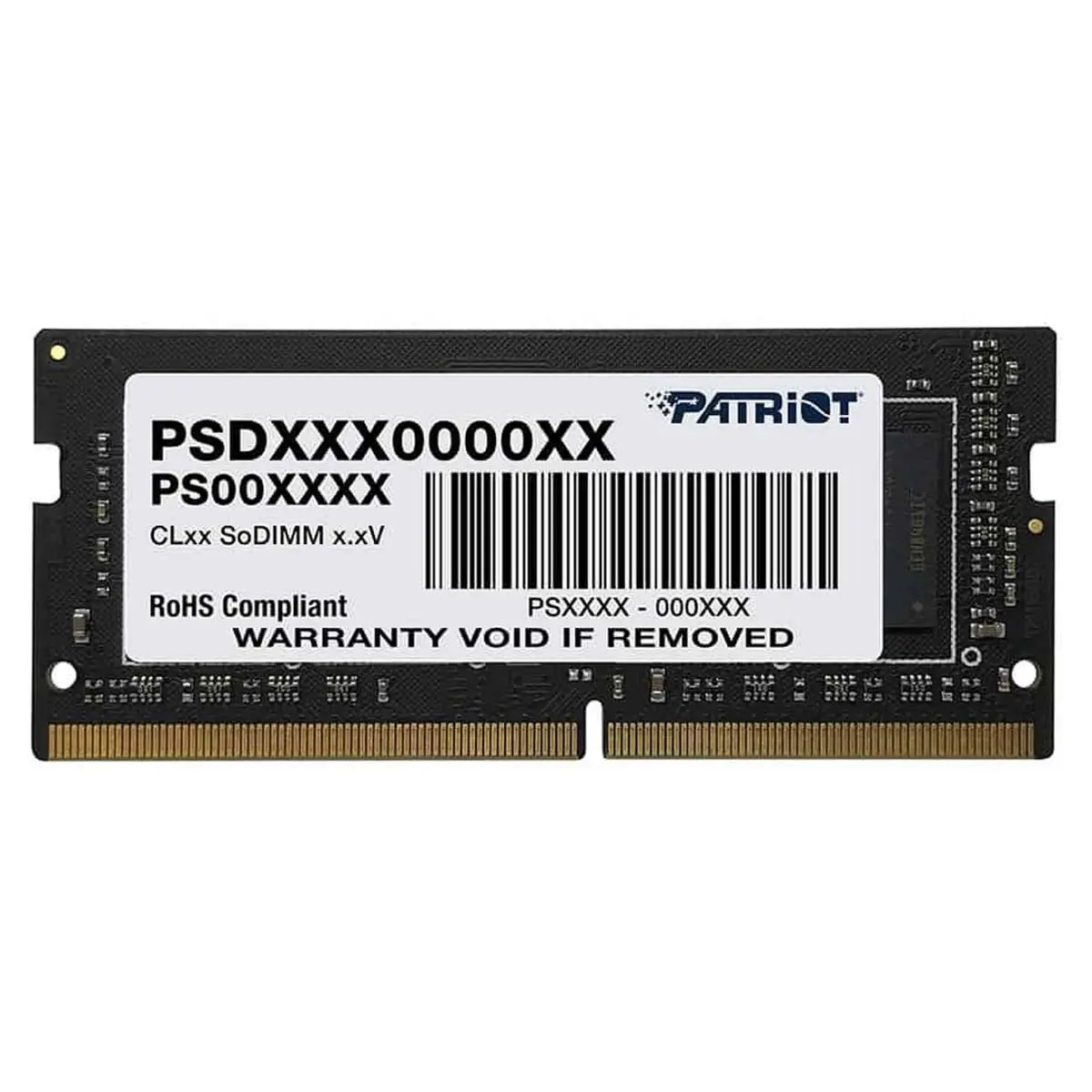 Patriot Signature Line DDR4 SODIMM Laptop RAM Module - 4GB (1x4GB), 2666MHz, CL19 Latency