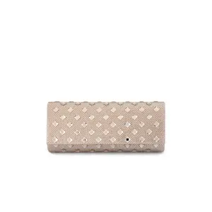 olga berg Bridget Crystal Clutch in Champagne olga berg Bridget Crystal Clutch in Champagne