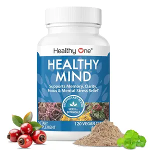 Healthy Mind - All Natural  - Memory - Focus - Clarity - Brain Nootropic Supplement Healthcare Dietary Fitness Edible