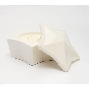 HomeWorx by Slatkin + Co. 14oz Smores Filled Star Candle
