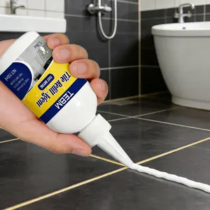 Sealing Agent for Tile Grout Filling, Caulking, Versatile Application, Includes Dedicated Tools, Ideal for Home Improvement Projects