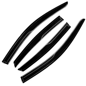 For 2013-2018 Nissan Altima Window Visors Wind Deflectors Sun Rain Guards Vent JDM Mugen Style