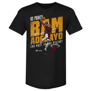 Bam Adebayo 83 Points T-Shirt, Miami Basketball Graphic Tee, Player Highlight Shirt, Sports Fan Apparel for Men Women