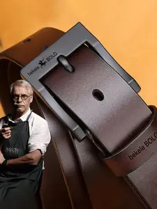 Fashion Alloy Pin Buckle Adult Designer Luxury Brand Jeans Business Waist Straps Belt for Men Leather Original Genuine Belt Casual Business Belt