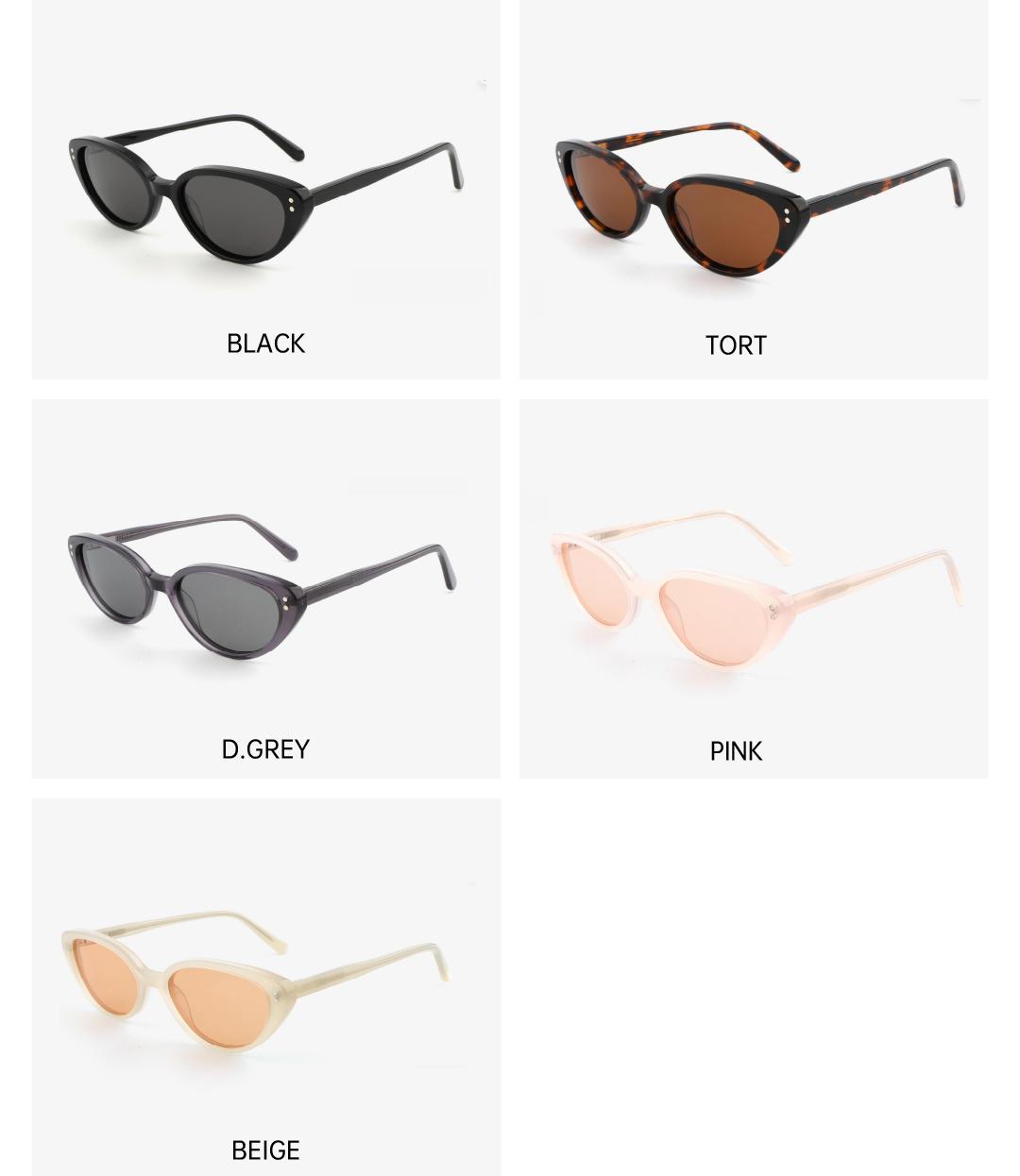 Alloio sunglasses, classic cat-eye design, women’s glasses with UV400 protection, suitable for any outfit occasion.