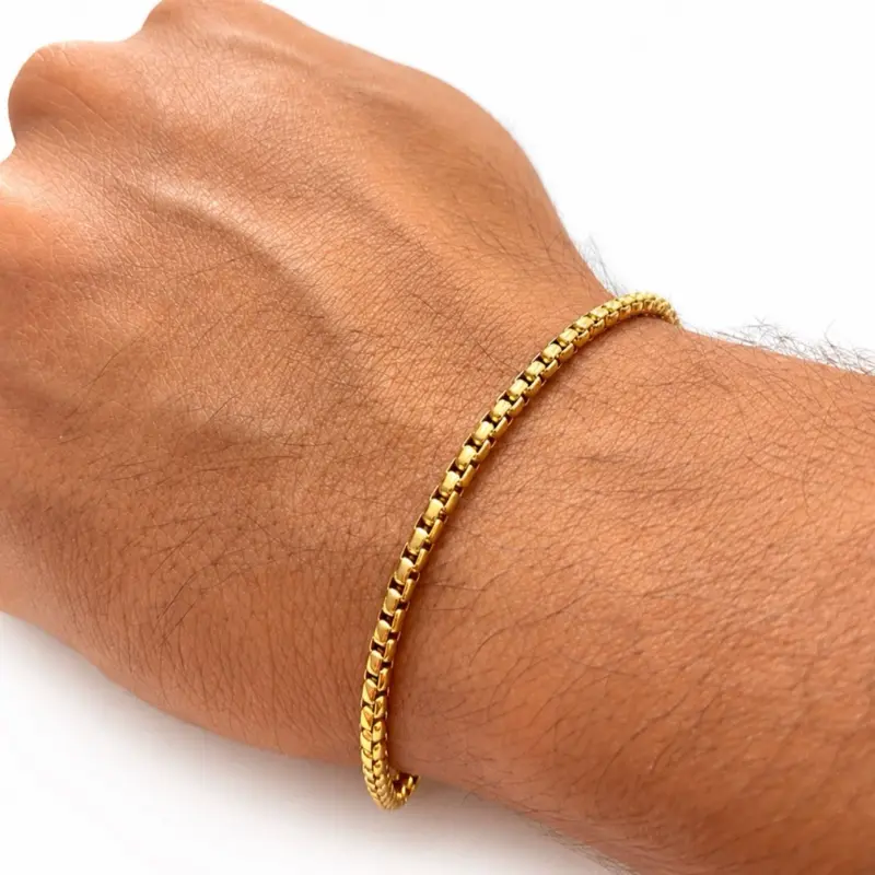 Men’s Premium Box Chain Bracelet