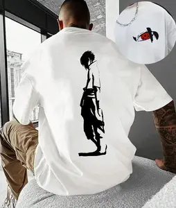 Unisex Ninja Anime Sasuke T Shirt, Uchiha Clan Tee, Japanese Manga Shirt, Anime Streetwear, Naruto Fan Gift