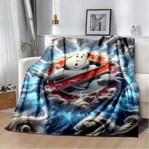 27 Style New G-Ghostbusters Horror Movie Cartoon Blanket,Soft Throw Blanket for Home Bedroom Bed Sofa Travel Picnic Cover Kids