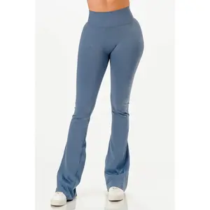 Premium Seamless Bell Bottom Workout Flare Pants