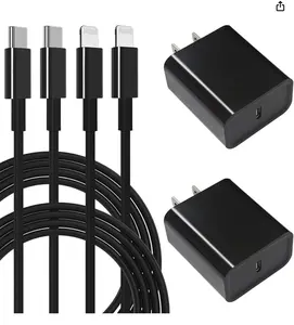 iPhone Fast Charging USB C Charger Block Type C Charger  with 6FT C Chargers with iPhone14/14 Pro Max/13/13Pro/12/12 Pro/11,iPad(Black)