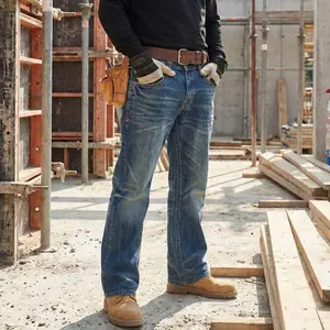 12OZ Relaxed Fit Boot Cut Retro FR Jeans -8305