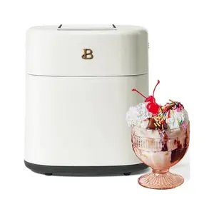 Beautiful 1.5 Qt Ice Cream Maker with Touch Activated Display, Black Sesame by Drew Barrymore