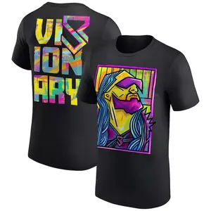 2 Side Unisex T-Shirt Seth “Freakin” Rollins T-Shirt – Men’s Black Visionary WWE Tee, Abstract Graphic Wrestling Shirt, Fan Gift Top Menswear Casual