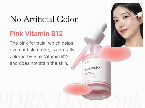 Product Introduction of [medicube] PDRN Pink Peptide SerumㅣPink Glow SerumㅣSalmon DNA, Salmon PDRN, Peptides, Uneven Skintone, Glowy skin, Kbeauty, Korean Skincare 19