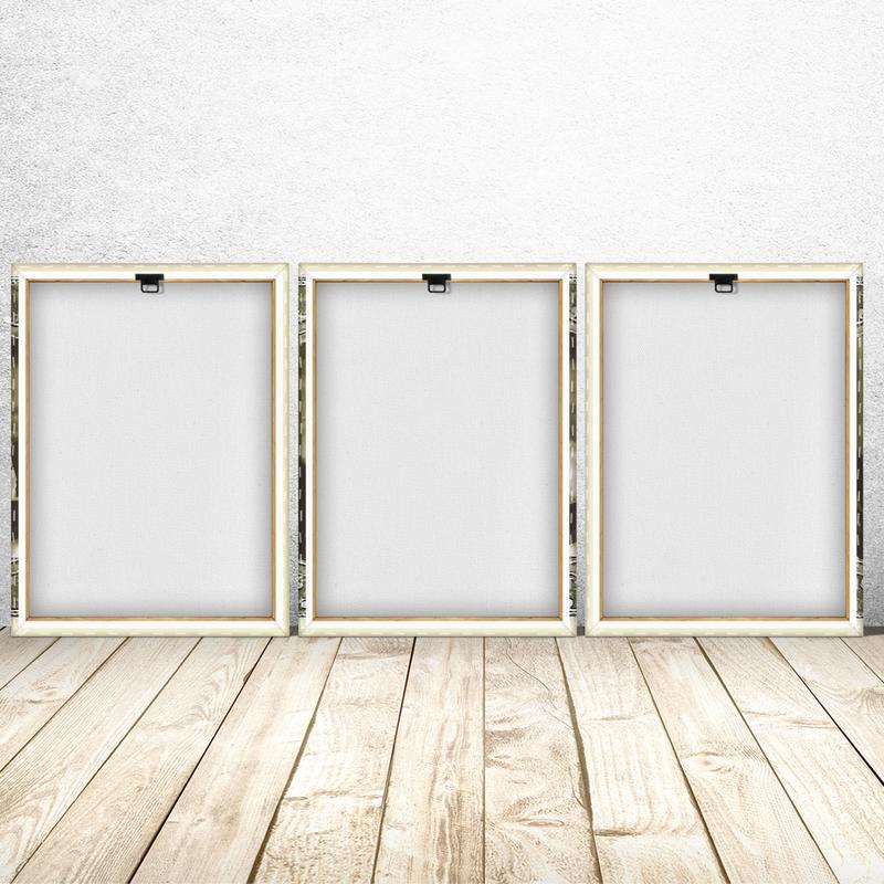 3 Count wooden frame canvas, Gangster Legend Money Pattern poster, Vintage Money Art Decoration, Exquisite Mural, Stylish Bedroom Decoration, Modern Home Decoration, Living Room and Hallway Wall Decoration, HD, waterproof, Art