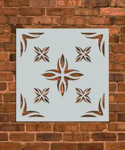 Star Pattern Stencil
