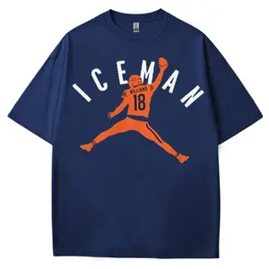 Chicago Jumpman Caleb "Iceman" Williams T-Shirt, Caleb Williams Ice Man Football Tee, Funny Graphic Football Shirt