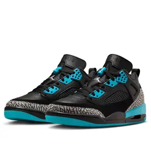Jordan Spizike Low Black Gamma Blue Men's FQ1759-005 Sneaker Sports Shoes