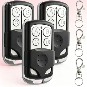 3-Pack Garage Door Opener Remote Keychain, Compatible with LiftMaster Chamberlain Models 893MAX 890MAX 953EV/EVC, Easy Programming, Durable Replacement, Mini Design for Convenient Carrying