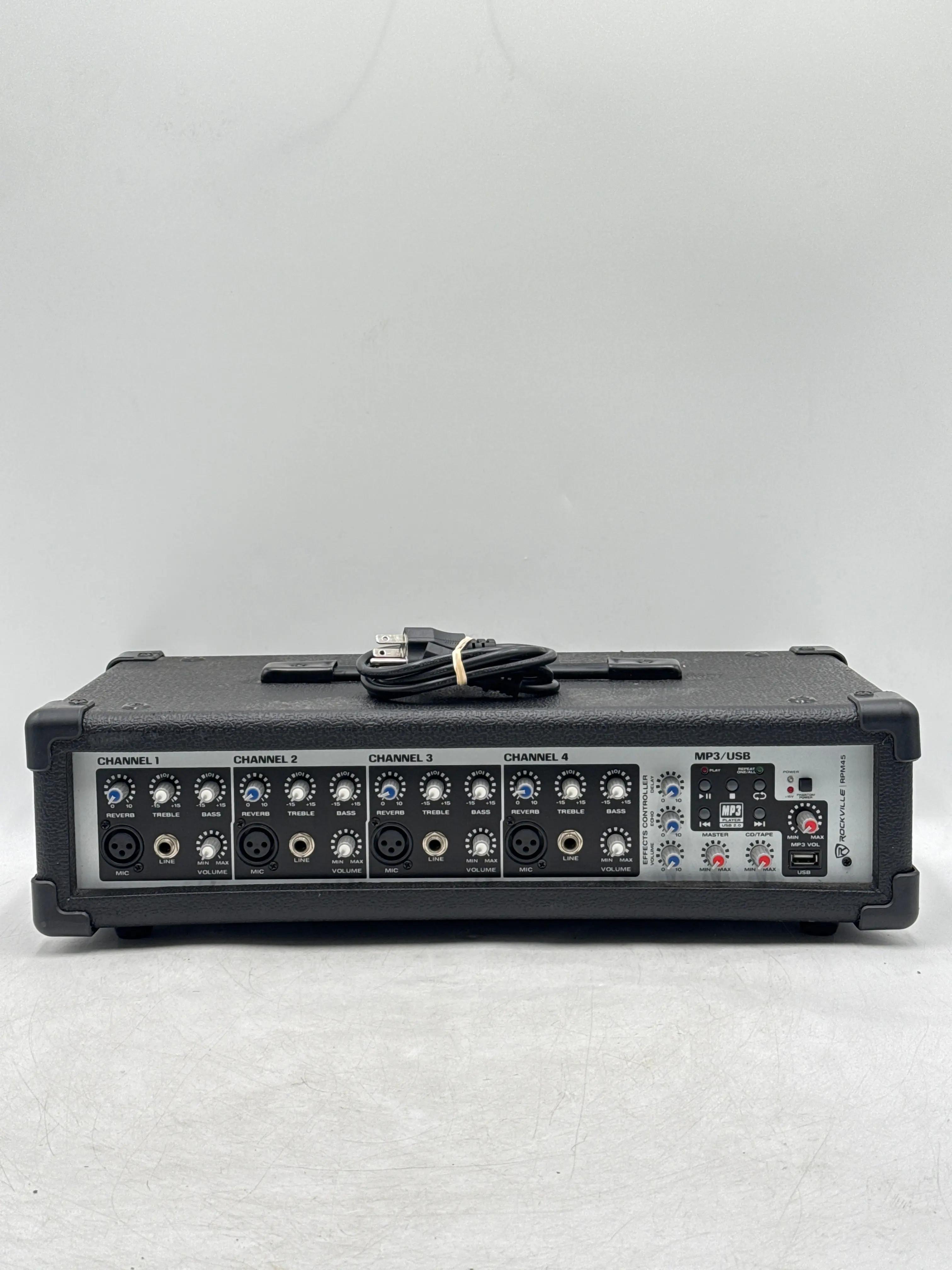 Rockville RPM45 1800w Powered 4 Channel Mixer