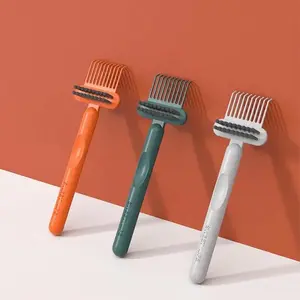 2Pcs Comb & Hairbrush Cleaner Set -2026 Dual-Tool Mini Rake with Nylon Bristles for Removing Hair, Dust, Product Build-Up - Portable, Reusable for Professional or Home Use-graduation gifts,(For mom)