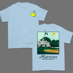 2026 Masters Tournament Golf T-Shirt, Vintage Cotton Golf Graphic Tee, Augusta Golf Club Style Shirt, Unisex Golf Fan Gift Apparel