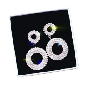 Sparkle Earrings - Simple Design asProduct Title and Description