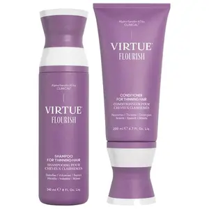Virtue  Flourish® Thickening Shampoo + Conditioner Set for Thinning Hair