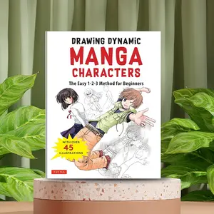 1pc Manga Drawing Tutorial Book with Art Techniques and Illustrations for Beginners, Novice Artists, Drawing Guides and Quick Learning Guide for Adults and Teens, Portable Size 8.66x6.69 Inches, Ideal Gift for Artists